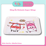 Khay Ăn Melamin Super Wings 29.7x21.5x1.6cm