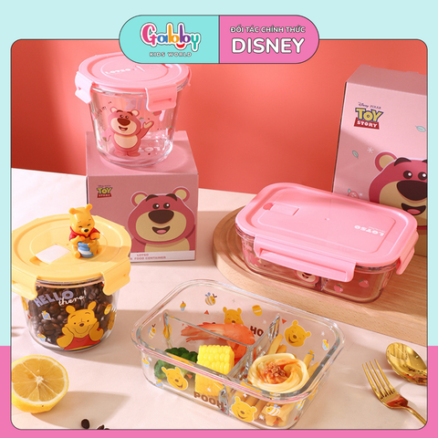 HỘP CƠM THỦY TINH DISNEY 3 NGĂN