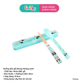 Set Đũa Muỗng Gỗ/PP DISNEY Kèm Hộp