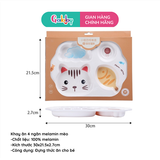 Khay Ăn Melamin SHALL 4 Ngăn