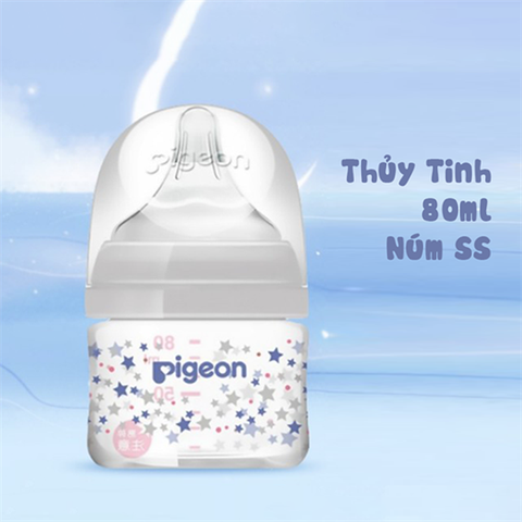 Bình PIGEON Soft Touch NĐ Trung Thủy Tinh 6+