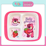 KHAY ĂN 3 NGĂN Melamin VUÔNG