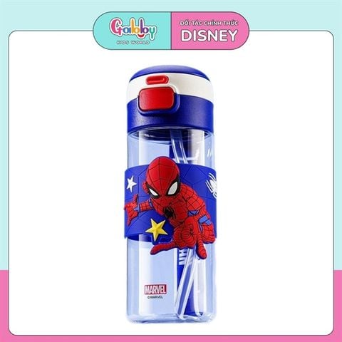 BÌNH NƯỚC DISNEY NÚT BẤM 600ML