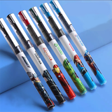 Set 6 bút bi ( 4 đen 1 xanh 1 đỏ)