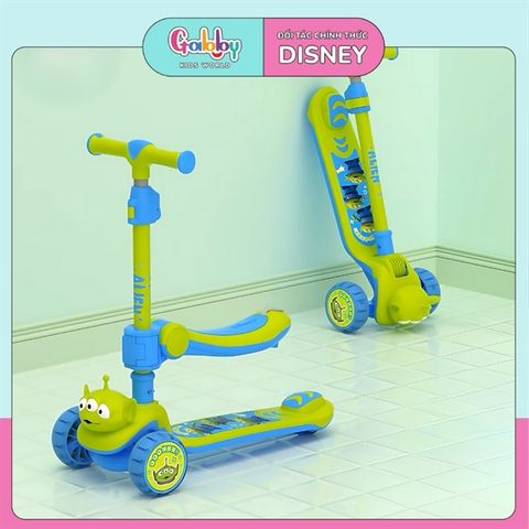 XE TRƯỢT SCOOTER ĐẦU THÚ 3D