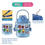 BÌNH NƯỚC DÁNG TRÒN QUAI XÁCH DÂY ĐEO