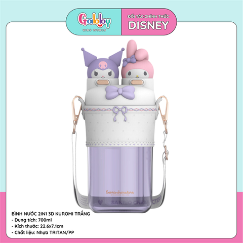 BÌNH NƯỚC GIỮ NHIỆT DISNEY 2IN1 3D