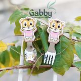 Muỗng Nĩa & Hộp ANIMAL