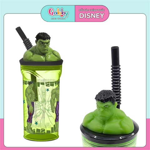 BÌNH NƯỚC DISNEY 3D ỐNG HÚT 360ML