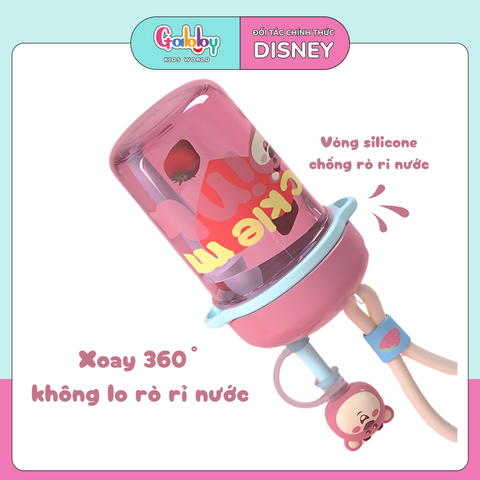 BÌNH NƯỚC DÂY ĐEO ỐNG HÚT 3D