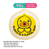 Đĩa Melamin có miệng rót