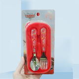 Muỗng nĩa + hộp Disney nhỏ