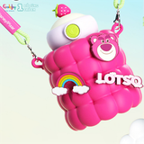 BÌNH GIỮ NHIỆT TÚI ĐEO 3D 550ML