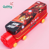Hộp Bút Thiếc Xe Buýt Disney