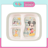 KHAY ĂN 3 NGĂN Melamin VUÔNG