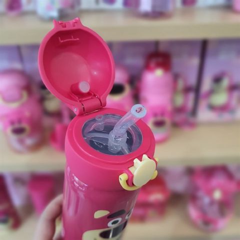 BÌNH GIỮ NHIỆT DISNEY CÓ TÚI ĐỰNG- 350ml