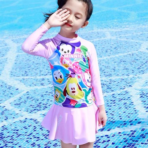 Đồ Bơi Váy Tay Dài 0043A