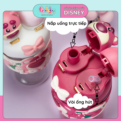 BÌNH NƯỚC DISEY 2IN1 3D 700ML