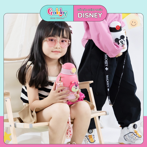 Bình Giữ Nhiệt Dây Đeo Disney 650ML