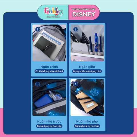 BALO ĐI HỌC DISNEY BA5843