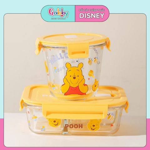 HỘP CƠM THỦY TINH DISNEY 3 NGĂN