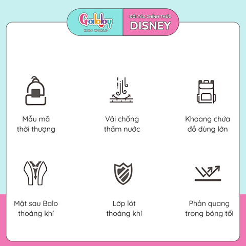 BALO ĐI HỌC DISNEY B26058