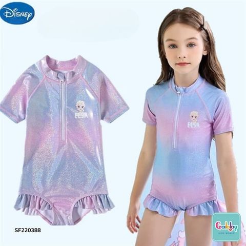 Bộ đồ Bơi liền Tay ngắn Bèo Nhún SP210411B
