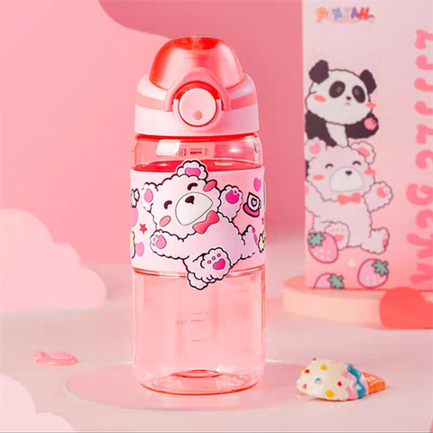 Bình nước có ống hút 450ml