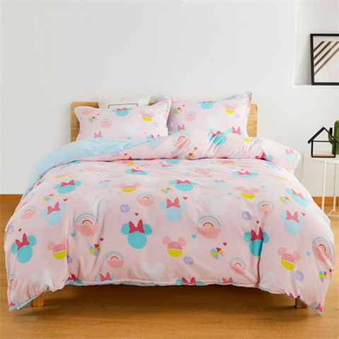 Bộ Drap Giường Gối Chăn Disney