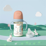 Bình PIGEON Soft Touch NĐ Trung PPSU Quai Cầm 9+