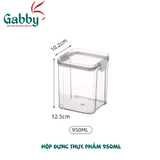 Hộp Đựng Thực Phẩm (Nắp Vuông)