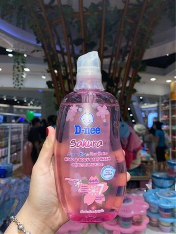 Sữa Tắm D-nee Head & Body Baby Wash 380ML
