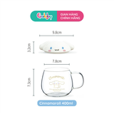 Ly Thủy Tinh Nắp 3D