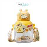 BÌNH NƯỚC SANRIO DÂY ĐEO CÓ TAI DÂY ĐEO
