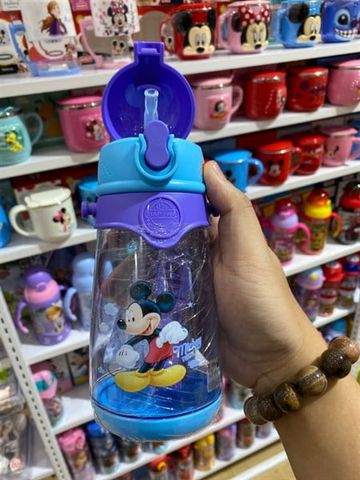 Bình Disney ống hút 550ML
