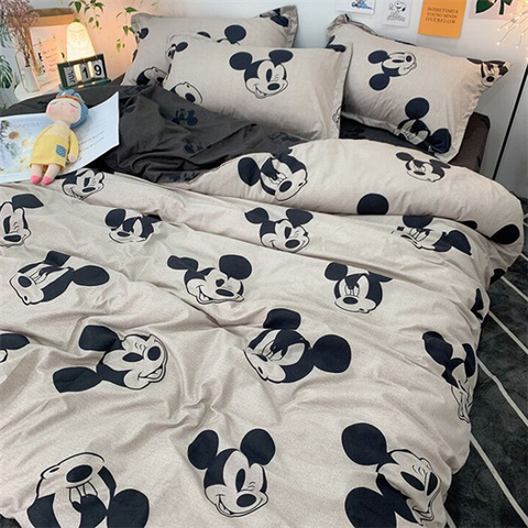 Bộ Drap Giường Gối Chăn Disney
