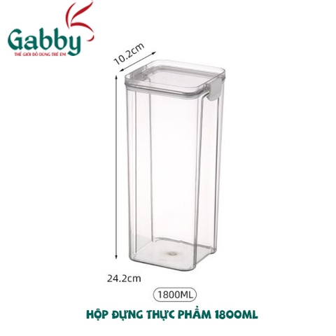 Hộp Đựng Thực Phẩm (Nắp Vuông)