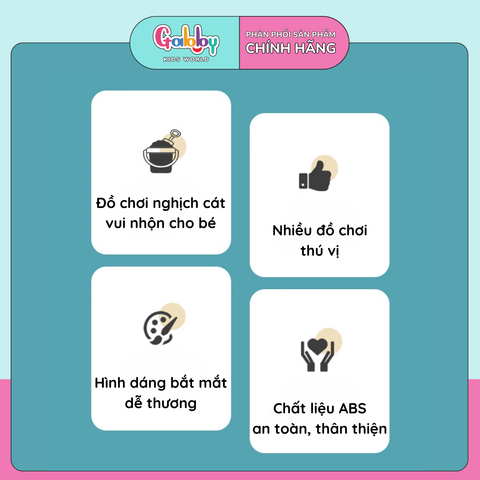 BỘ ĐỒ CHƠI CÁT