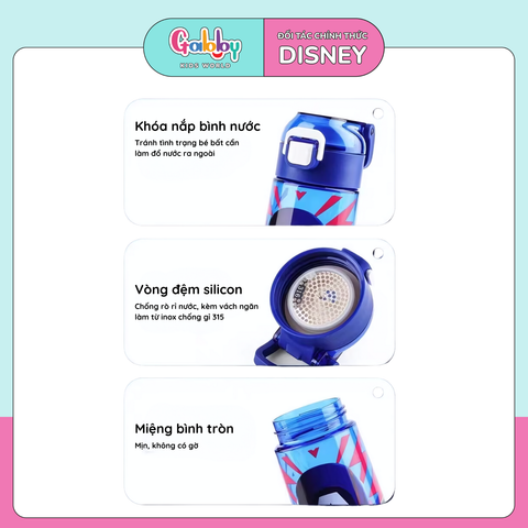 BÌNH NƯỚC DISNEY UỐNG TRỰC TIẾP 620ML