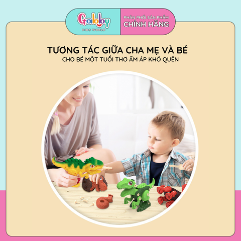KHỦNG LONG LẮP GHÉP