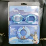 Bộ Kính Bơi + Phao Tròn 50cm Disney Swimming Combo Set