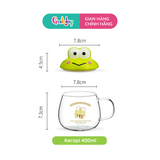 Ly Thủy Tinh Nắp 3D