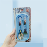 Muỗng nĩa + hộp Disney nhỏ