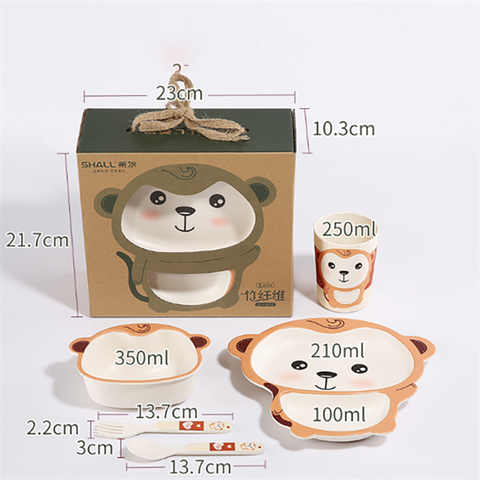 Bộ Ăn Sợi Tre SHALL (5 món)
