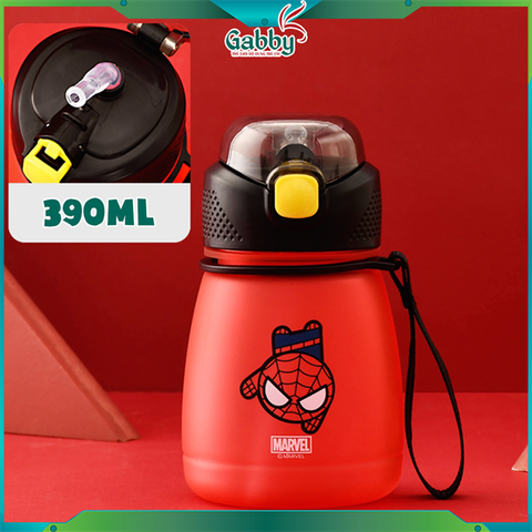 Bình Nước DISNEY ỐNG HÚT 390ML