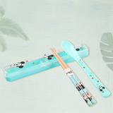Set Đũa Muỗng Gỗ/PP DISNEY Kèm Hộp