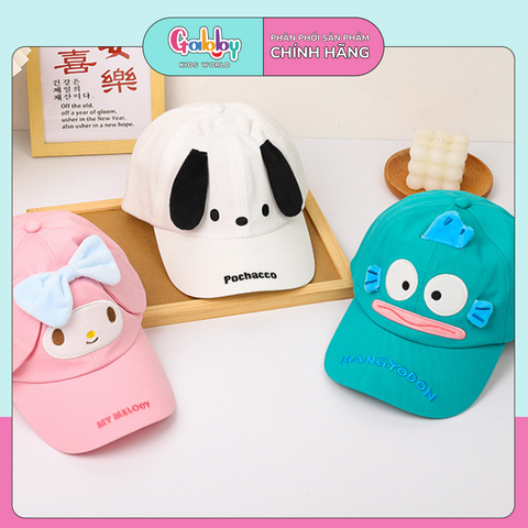NÓN KẾT 3D CÓ TAI SANRIO