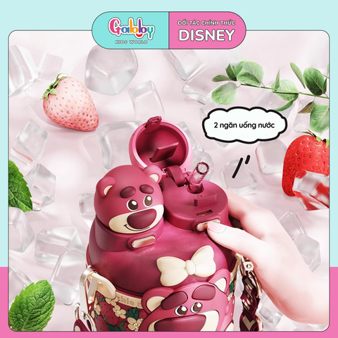 BÌNH NƯỚC GIỮ NHIỆT DISNEY 2IN1 3D