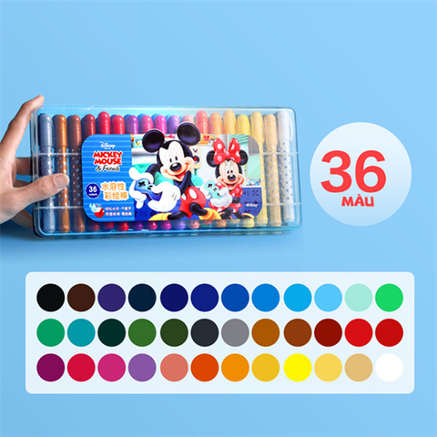 Bút Sáp Màu Vặn DISNEY