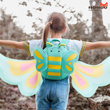 Balo Bướm Xòe Cánh Xanh NHB125B